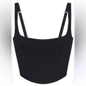 NWOT SKIMS Cotton Corset Bustier 2X